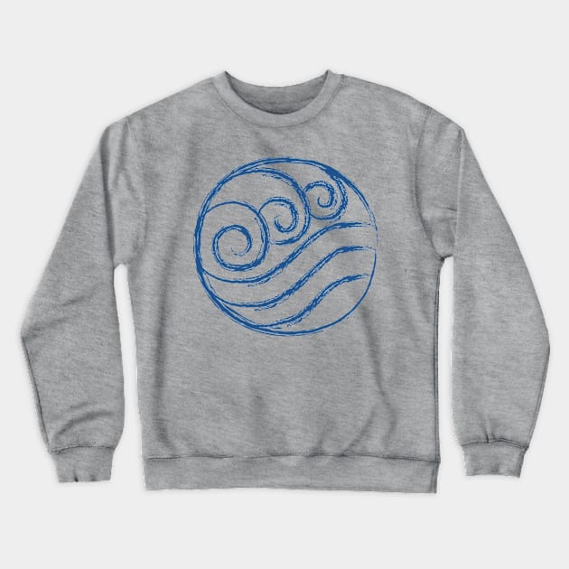 Water Crewneck Sweatshirt by CatyAnne